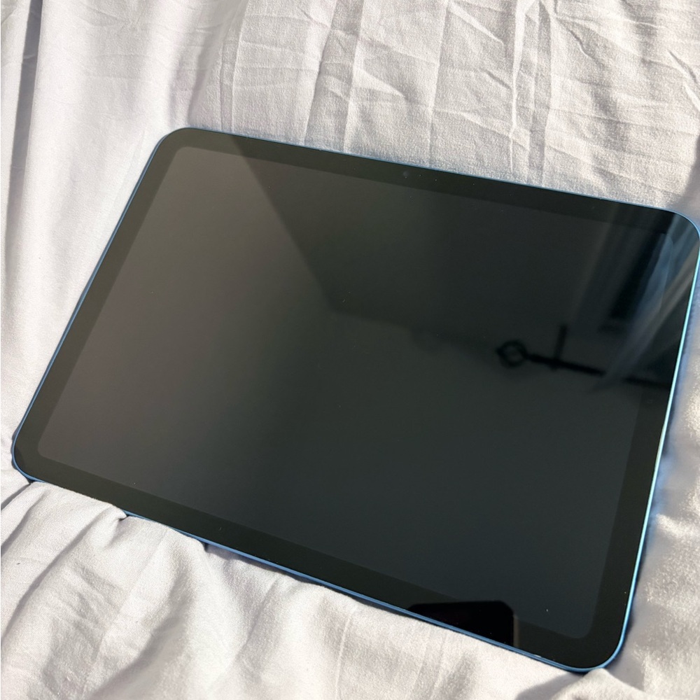 Blue ipad